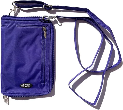 Vista 2 de CARTERA DE TELÉFONO CRUZADO CAMBRIDGE CON BLOQUEO RFID Púrpura