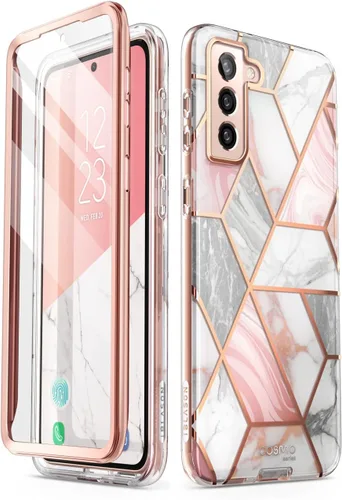 Vista 11 de i-Blason Funda para Samsung Galaxy S22 Plus con protector de pantalla integrado, resistente a los arañazos, delgada y elegante funda protectora