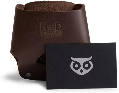 Vista 5 de Hide & Drink, Soporte grande para cinta métrica, funda para herramientas con trabilla para cinturón fácil para manitas, carpinteros, electricistas