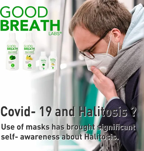Vista 7 de Goodbreath - Enjuague bucal de menta para halitosis crónica, nueva tecnología de ozono, tratamiento de halitosis y neutralizador del mal aliento
