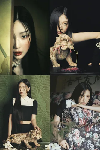Vista 2 de (SMINI Ver.) Terciopelo rojo [CHILL KILL] El tercer álbum (SEULGI Ver. + 1ea Store Gift Photo Card) K-POP SELLADO
