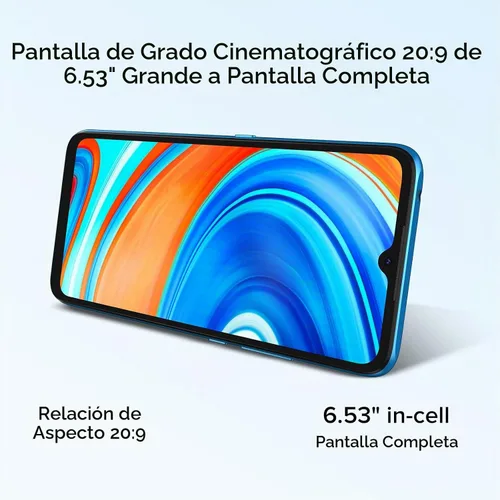 Vista 3 de UMIDIGI Teléfono celular A9, teléfono inteligente totalmente desbloqueado de 64 GB, teléfono Android con batería de 5150 mAh con pantalla completa