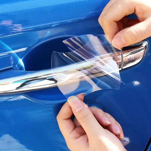 Vista 5 de EZAUTOWRAP - Película protectora 3M Scotchguard transparente para la manija de la puerta, protección contra rayones