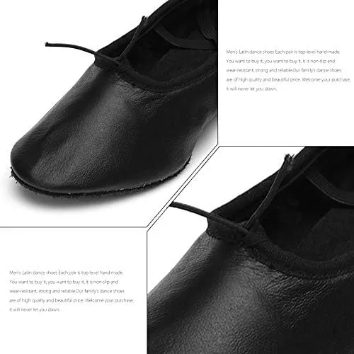 Vista 3 de HIPPOSEUS Zapatos de baile latino de tacón bajo Salón de baile latino Zapatos de práctica modelo U101