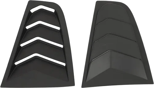 Vista 100 de SCITOO Alerón de borde de parachoques delantero mate negro para Ford Focus ST años 2013-2014 - Spoiler frontal de polipropileno