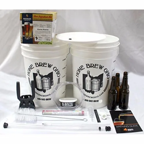 Vista 2 de Home Brew Ohio Brewer's Best Basic Homebrew Gift Set-Coffee Porter