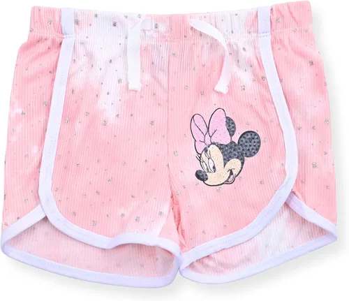 Vista 2 de Disney Conjunto de 2 pijamas de Minnie Mouse Lounge para niña, color rosa y azul, Rosado claro, 12