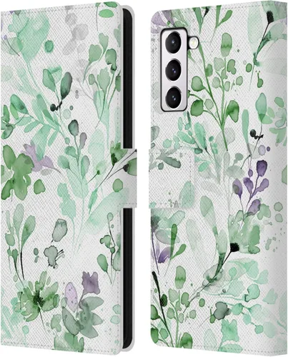 Vista 65 de Head Case Designs Officially Licensed Ninola Beige Wild Grasses Leather Wallet Case Compatible with Samsung Galaxy A07 4G