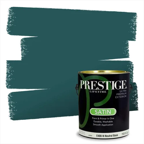 Vista 229 de Prestige Paints - 2 en 1, pintura base y pintura de exterior, E100-N-735BM