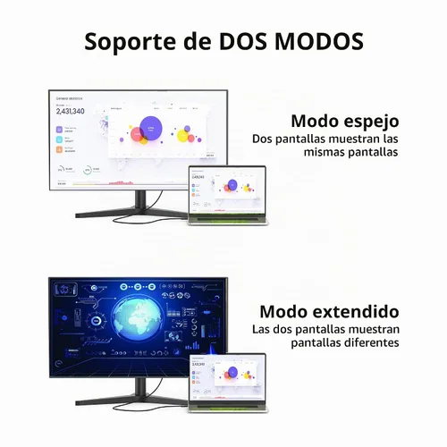 Vista 4 de FEMORO Cable HDMI a VGA de 6 pies macho a macho, cable trenzado de nailon 1080P a 60Hz para laptop, computadora de escritorio, Xbox, PS3, Raspberry