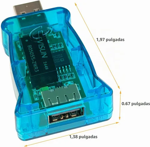 Vista 6 de DSD TECH Aislador USB SH-G01A con chip ADUM3160 12M