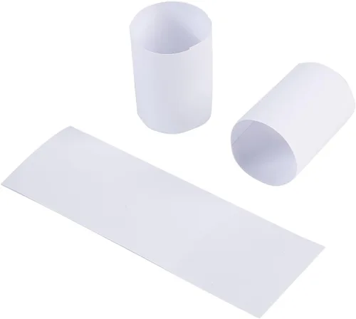 Vista 19 de Gmark Servilleteros autoadhesivos de papel Biege (2500 unidades) – Servilleteros profesionales de 4.25 x 1.5 pulgadas – Envoltorios desechables