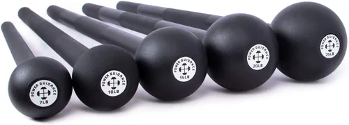 Vista 7 de POWER GUIDANCE Steel Mace Macebell - Entrenamiento de hierro fundido para entrenamiento de cuerpo completo, hombro, fuerza central, músculos