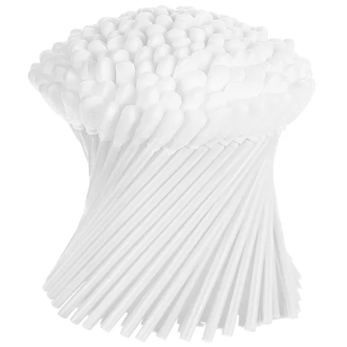 Vista 18 de Chinco 200 piezas de hisopos de espuma con punta de esponja, hisopos de espuma con punta de esponja para impresora de inyección de tinta, cabezal