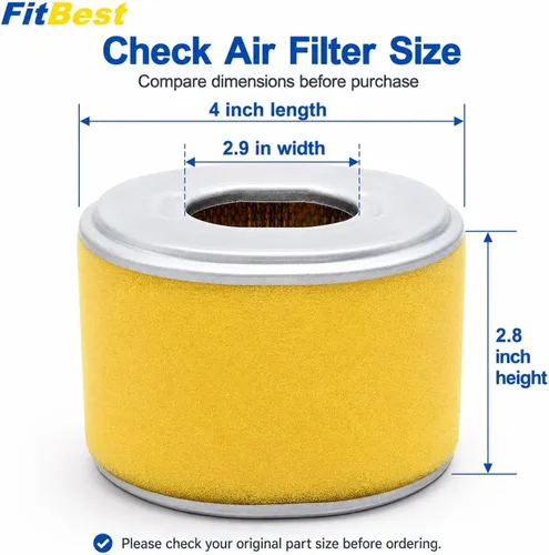 Vista 8 de FitBest GX160 Carburador con Filtro de Aire y Colector de Admisión – Reemplaza 16100-ZH8-W61 – Compatible con motores Honda GX120 GX160 GX200