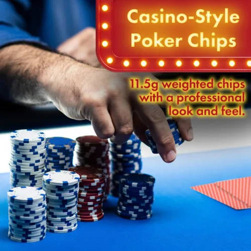 Vista 5 de Trademark Poker Maverick 300 Dice - set de póker, 300