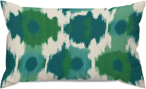 Vista 31 de Fundas de almohada con estampado de leopardo y guepardo negro y marrón, 12 x 18 pulgadas, fundas de cojín de granja para sofá, sala de estar