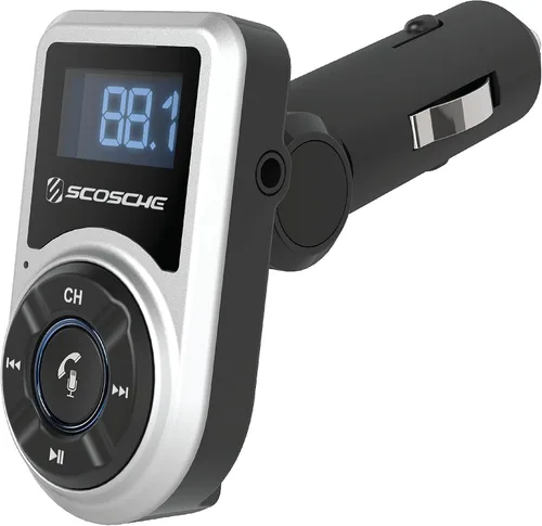 Vista 5 de Scosche - transmisor digital FM para iPod, BTFM, Azul Negro