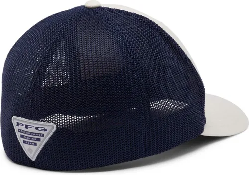 Vista 240 de Columbia Gorra de bola de malla Bandera antigua de malva/blanco/pescado