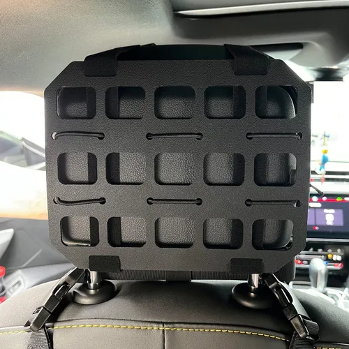 Vista 11 de TACNEX Organizador de Reposacabezas de Automóvil Panel MOLLE para Respaldo de Asiento de Vehículo Bolsa EDC Funda Portaherramientas Soporte