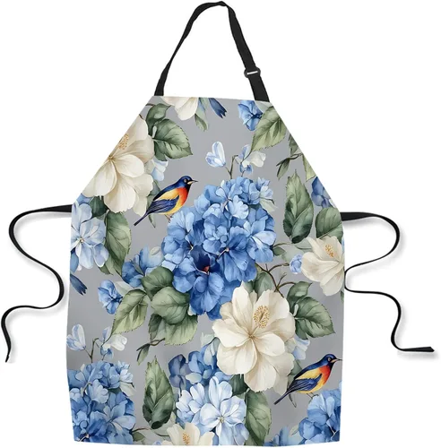 Vista 7 de Delantal de cocina vintage de béisbol con bandera estadounidense, delantal de chef casero, impermeable, para mujeres y hombres, 31 x 27 pulgadas