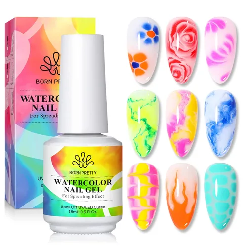 Vista 34 de Born Pretty Juego de Base y Capa Superior de 2 Piezas, Capa Superior de Alto Brillo, Gel Base para Uñas de Larga Duración con Acabado Brillante