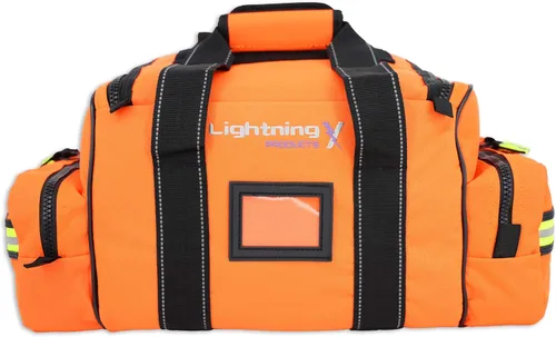 Vista 4 de Lightning X Bolsa grande de primeros auxilios EMT Medic para Socorrista EMS con bolsillos