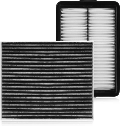 Vista 57 de Filtro de aire de cabina de motor de peine para Hyundai Accent 1.6L L4 2017 2016 2015 2014 2013 2012 Gris carbón