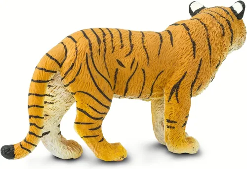 Vista 4 de Safari Ltd. Figura de Tigresa de Bengala – Figura realista de vida silvestre pintada a mano de 5 pulgadas – Juguete educativo para niños, niñas