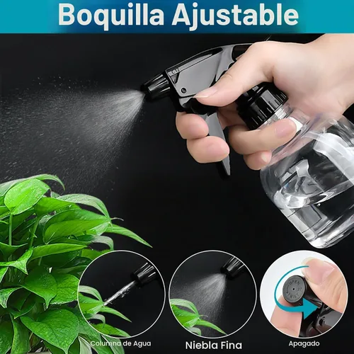 Vista 3 de Botellas de espray pequeñas de 8 onzas, pulverizador de niebla