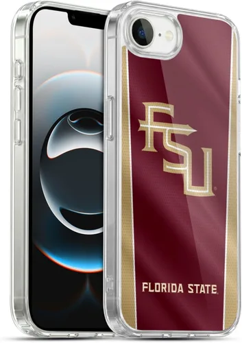 Vista 297 de Oficial Universidad Estatal de Florida FSU Soft Gel Case para iPhone de Apple 7 Plus/iPhone 8 Plus, Banner