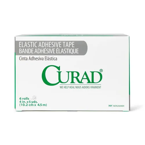 Vista 2 de Medline NON260404H - Cinta adhesiva elástica, sin látex, tamaño de 4 x 5 yardas