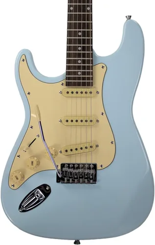 Vista 16 de Sawtooth Guitarras eléctricas de la serie Alder Wood (Apenas Aliso Rosa Zurdo)