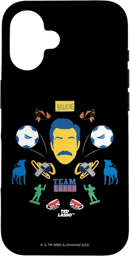 Vista 28 de Funda para iPhone 13 Pro Max Ted Lasso Icon Collage