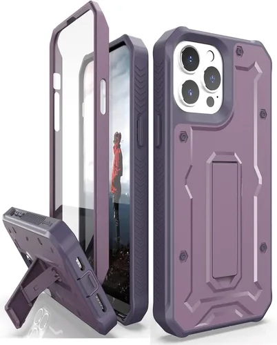 Vista 3 de CaseBorne ArmadilloTek V - Funda compatible con iPhone 13 Pro Max, a prueba de caídas de hasta 21 pies, resistente de grado militar, con protector