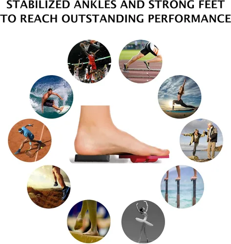 Vista 7 de Ankle Foot Exerciser® Fortalecedor de tobillo para alivio del esguince de tobillo, fortalecedor de pies para fascitis plantar; movilidad de tobillo