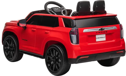 Vista 4 de DAKOTT Chevy Tahoe SUV eléctrico con batería para niños, con potentes motores duales y batería grande, control remoto parental, suspensión