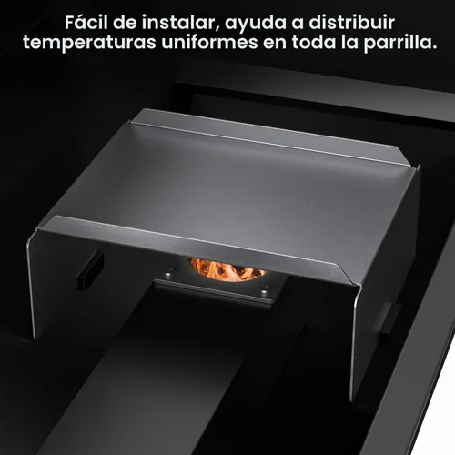 Vista 5 de Stanbroil Difusor de calor para parrillas Traeger, Camp Chef y más pellets