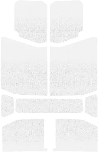 Vista 29 de Design Engineering 050136 Boom Mat - Techo interior reductor de ruido blanco compatible con Jeep Wrangler de 2 puertas (2007-2010)