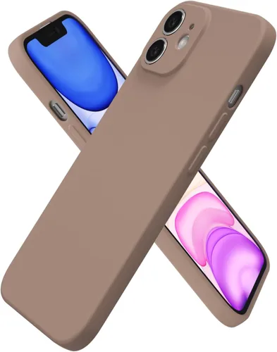 Vista 308 de oakxco Funda de Silicona para iPhone 11, Funda de Teléfono Ultra Delgada y Fina para Mujeres y Niñas, Diseño Minimalista Estético Lindo y Femenino