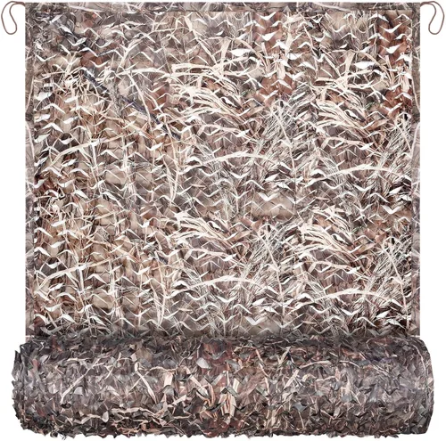 Vista 8 de iunio Red de Camuflaje, Red de Camuflaje, 10 pies×10 pies, 10x20 pies, 20 pies×20 pies, Respaldo de Malla Tela Oxford Red de Camuflaje Excedente