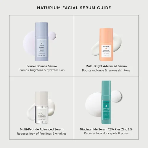 Vista 10 de Naturium Suero avanzado multipéptido, suero facial reafirmante y suavizante para líneas finas y arrugas con mezcla avanzada de múltiples péptidos, 1