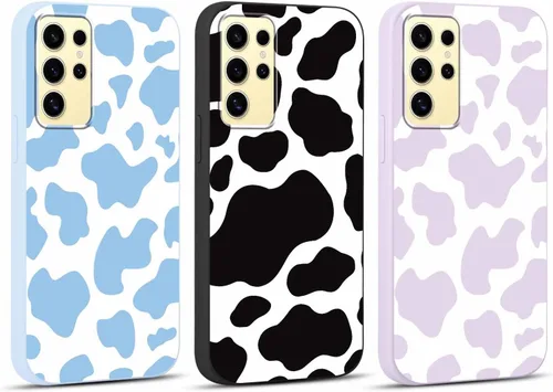 Vista 41 de Pack de 2 fundas con estampado de guepardo para Samsung Galaxy A03s 4G de 6.5", fundas de diseño de patrón de leopardo de lujo, de silicona suave