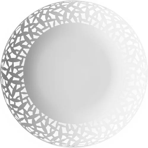 Vista 2 de Alessi MSA04/29 W "CACTUS!" Frutero en Acero Coloreado Con Resina Epoxi, Super Blanco