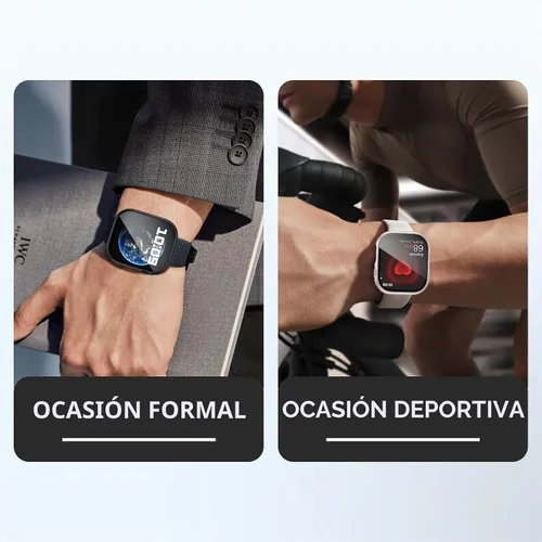 Vista 7 de Pack de 6 fundas para Apple Watch Series 11/10 de 42 mm con protector de pantalla de vidrio templado, BHARVEST Funda protectora de policarbonato