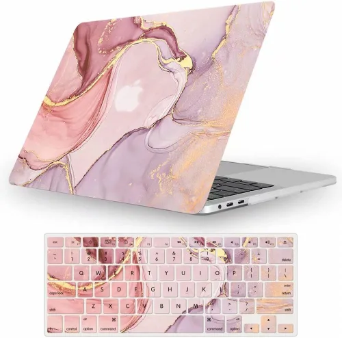 Vista 14 de Fancity Funda compatible con MacBook Pro de 13 pulgadas con Touch Bar versión 2022-2016, chip M2 M1 A2338/A2289/A2251/A2159/A1989/A1706, carcasa