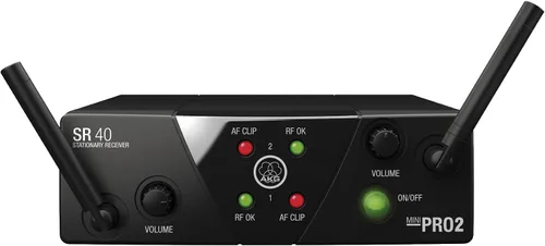Vista 3 de AKG Audio Pro, 2 micrófonos inalámbricos y transmisores, (3351H00050)