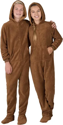 Vista 57 de Footed Pajamas - Pijama de una pieza de chenilla para niños pequeños Enterizo de pijama de una pieza para niños y niñas Unisex