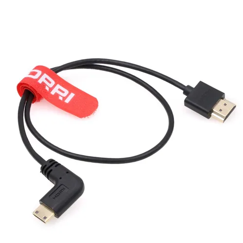 Vista 9 de Cable trenzado de alta velocidad 8K @60Hz 4K @120Hz Mini HDMI a Full HDMI 2.1 para Sony F55 A7S3 A74 Nikon Z5 Z6 Z7 BMPCC4k a monitor Atomos Ninja