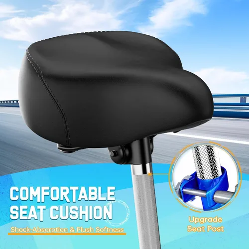 Vista 7 de Outroad - Triciclo Comfort de 24/26 pulgadas, triciclo de crucero de 1 velocidad, bicicletas de 3 ruedas con cesta grande para personas mayores